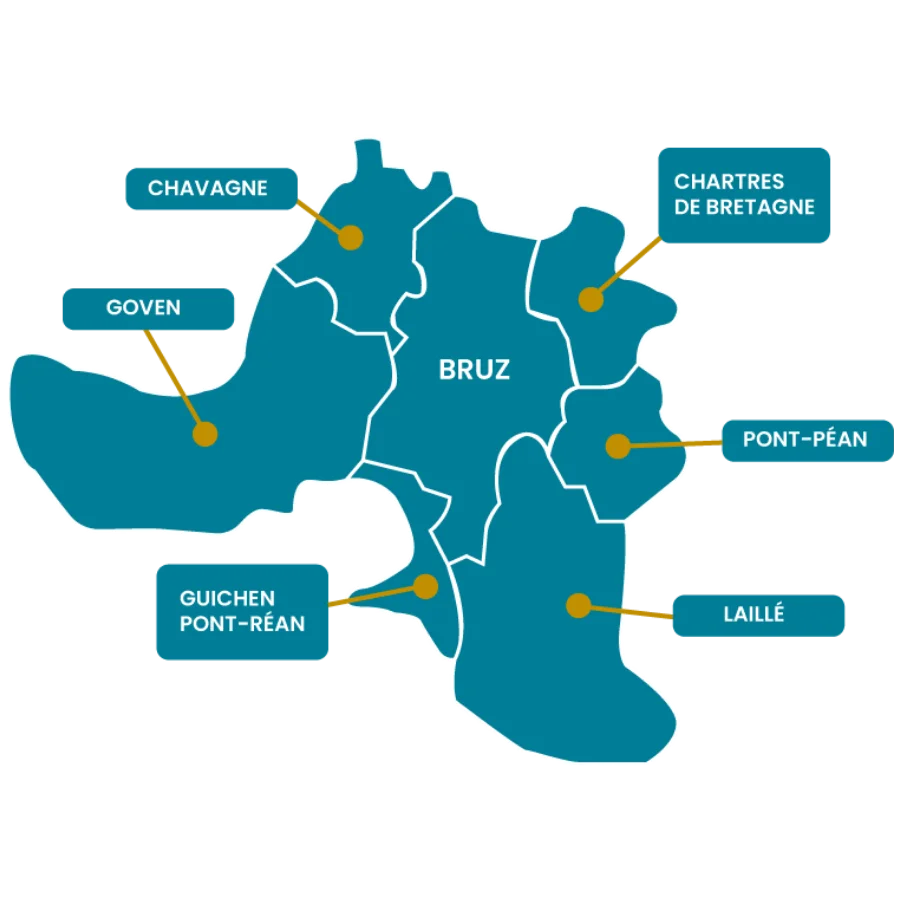 carte Bruz